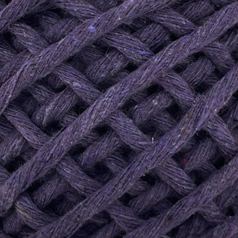 MAKRAMA Hilaza de Algodón 4mm Macramé Mini 150gr Colores (Morado