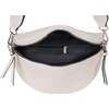 styleBREAKER 02012401 Women's Half Moon Crossbody Shoulder Bags Plain Adjustable