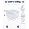 Replacement Refrigerator Crisper Drawer for 2188661 – Clear Plastic Storage
