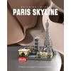 dOvOb Architecture Paris Skyline Micro Mini Blocks Building Set, 2324