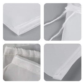 1 x Food Filter Bags 75 Micron Brew Filter Bags Reusable Nylon Fine Mesh Food Strainer Bags for Almond Milk Coffee Home Brewing Hops Juice