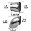 CNRAQR Universal 2" Vacuum Valve Exhaust Cutout with Stainless Steel
