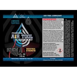 Premium Air Tool Lubricant - 4 FL. OZ. Industrial Pneumatic Tool Oil