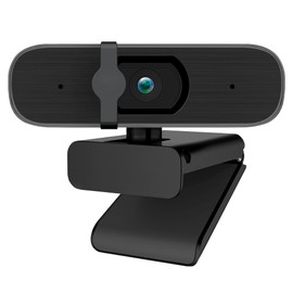 Atlantis Webcam 2K, 5 Mpixel 2560 x 1944/30fps and Full HD, Auto Focus, Dual Omidirectional Microphone, White Balance, 90° Viewing Angle, Suitable for Video Calls, USB, P015-U965HD