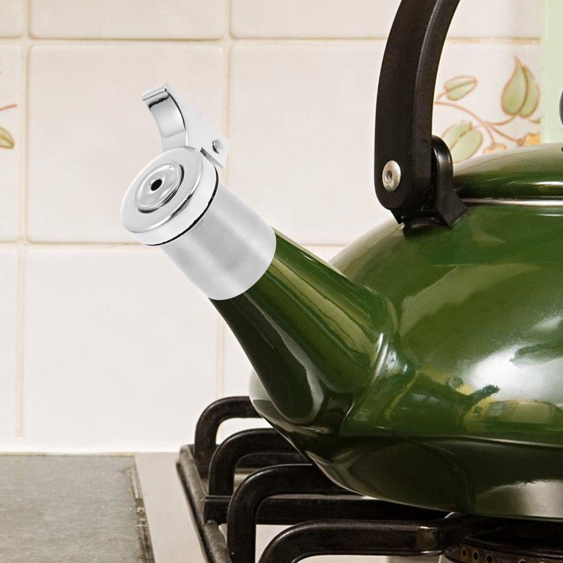 HOLIDYOYO Stainless Steel Whistling Spout Replacement for Tea Kettles Loud