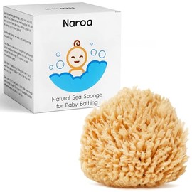 Naroa- SUAVE Y SEGURA La esponja Naroa Baby tiene un tacto súper suave y delicado, es perfecta para la delicada piel de tu bebé. Las fibras naturales 