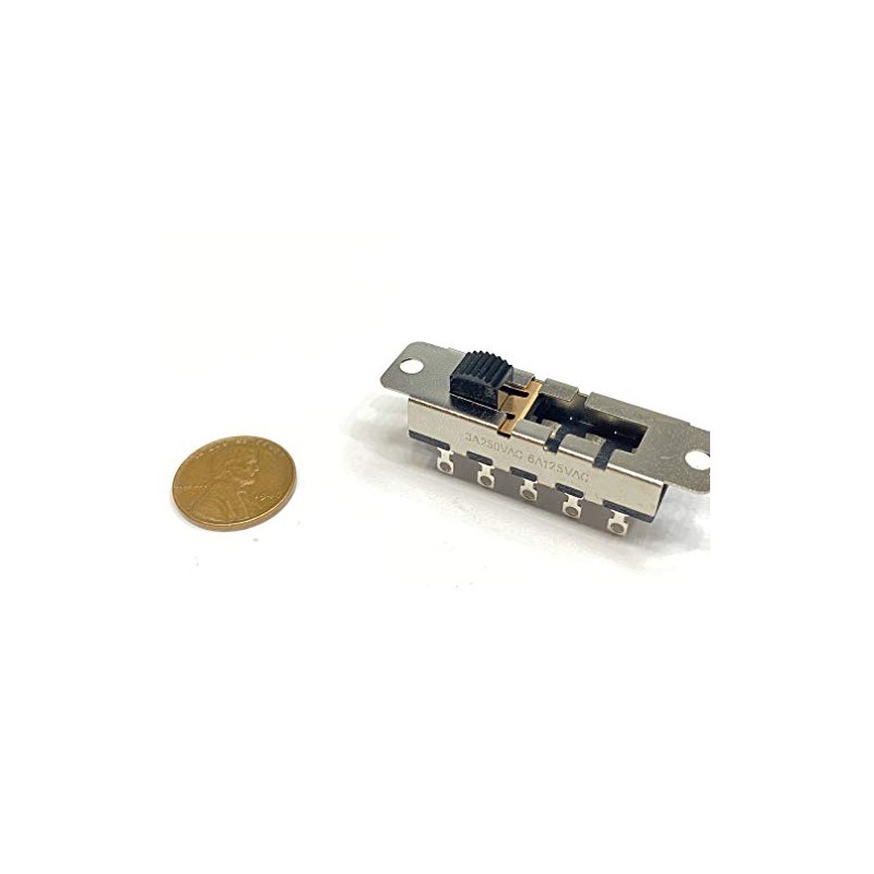 2 Pieces Slide Switch SS24N01 g5 2 pole 4 position