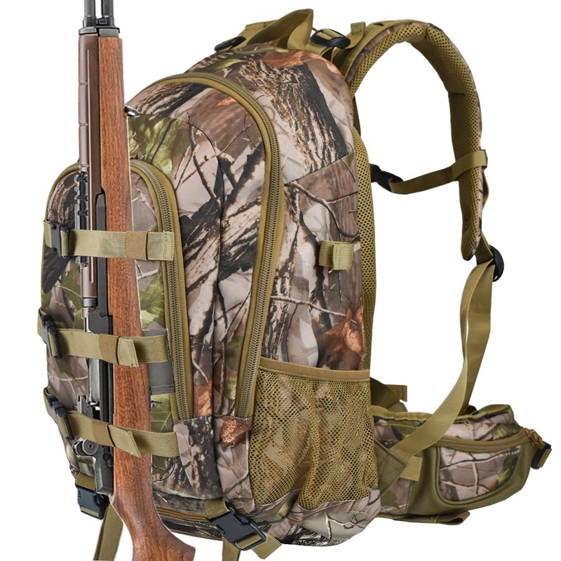 AUMTISC Hunting Bag Backpacks for Men with Rifle Holder, 40L