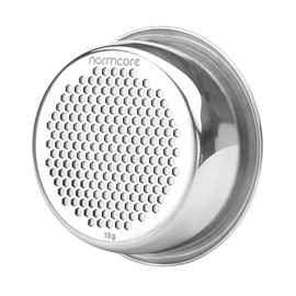 Normcore 51mm Double Layer Portafilter Basket, 16-18g High Precision Extraction Portafilter Basket For 51mm Coffee Machines, Comes with a 51mm Puck Screen, 0.8mm Thickness, 18 Gram