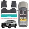AltraVos 2 Rows Floor Mats for 2025 Nissan Armada 7
