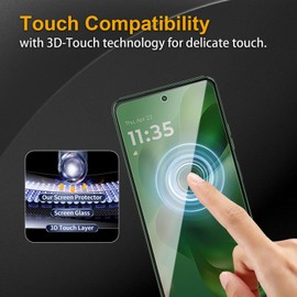 Nixinioo 3 Pack Privacy Screen Protector for Motorola Moto G Power 5G 2025 With 3 Pack Camera Lens Protector, Anti Spy Tempered Glass Film, 9H Hardness, Black Protector, Anti-Scratch, Bubble Free