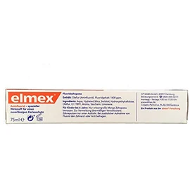 Elmex Toothpaste Junior 6-12 Years Old 3x75ml, 3x2.5oz by Elmex