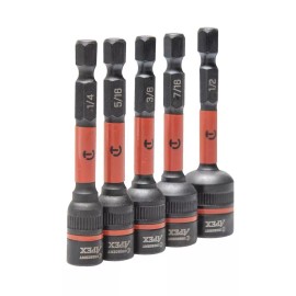 Crescent® Bolt Biter™ Impact Nut Extractor & Driver Bit Set - 5 Piece W/XTRAS