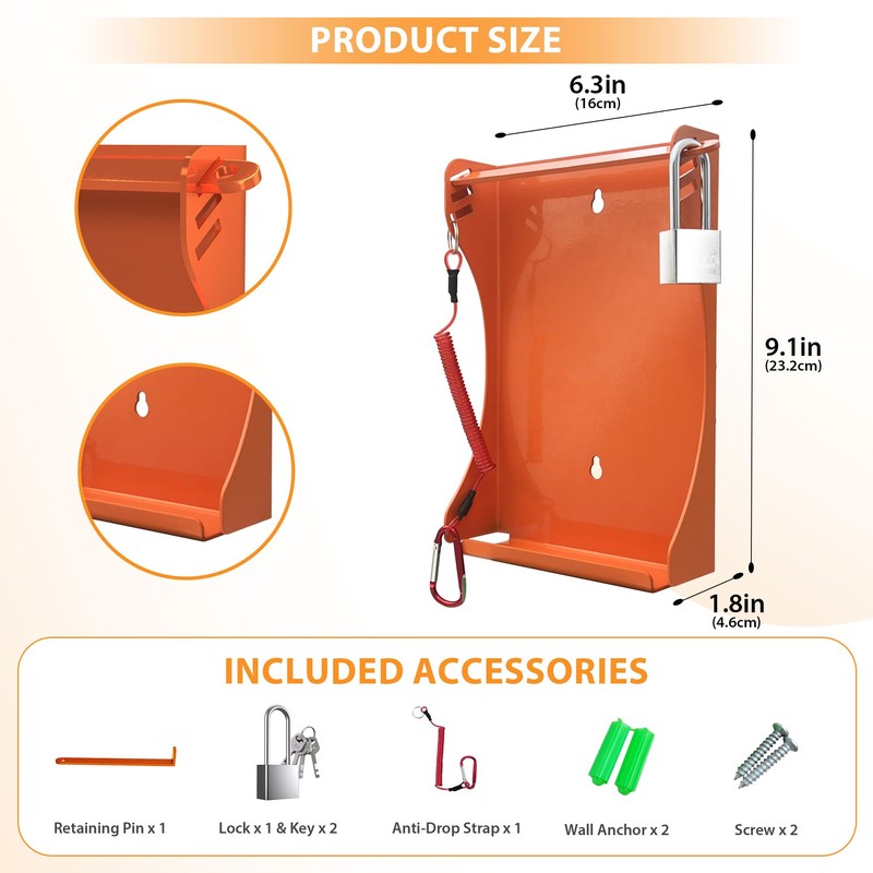 Yingsi-fty Blower Rack for Stihl BG-50,BG-56,BG-66,BG-86, Durable Blow Rack For