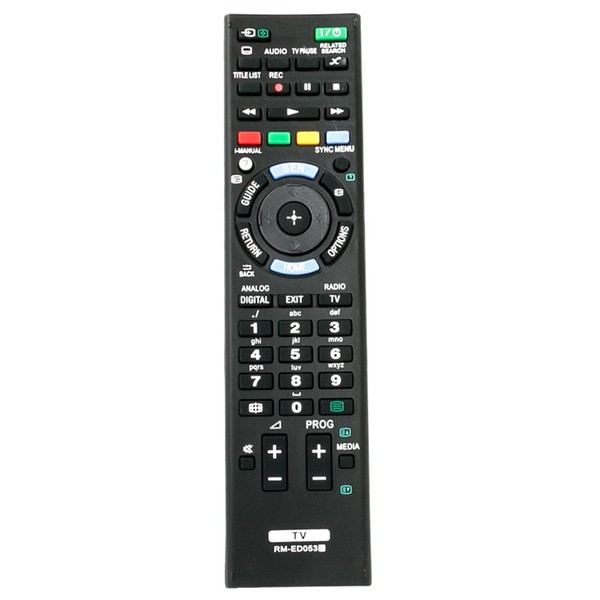 VINABTY RM-ED053 Replacement Remote Control fit for Sony Bravia TV