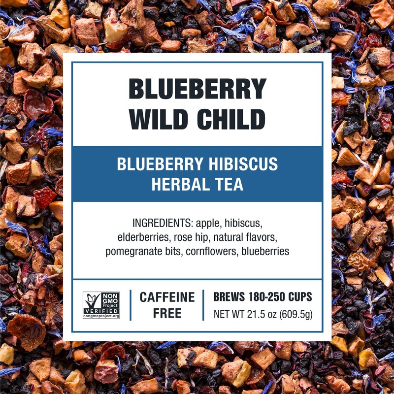 Tiesta Tea - Blueberry Wild Child, Loose Leaf, Blueberry Hibiscus