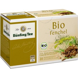 Bünting Tea Organic Fennel 20 x 2.5 g Bags (1 x 50 g)