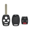2 Replacement for 2006 - 2013 Honda Civic Remote Key