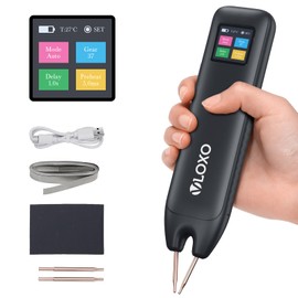 VLOXO Battery Spot Welder, Battery Welder 99 Gear Adjustable Handheld Spot Welder with LCD Screen Automatic and Manual Modes Portable Spot Welding Machine for Welding Nickel Strips and Iron