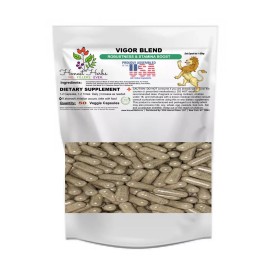 B17 Herbs Vigor Special Blend - Cistanche, Pine Pollen, Ginseng 50 Veg. Caps, 600mg