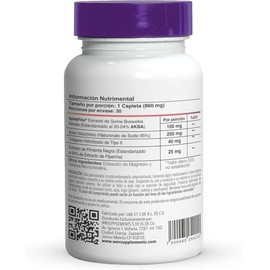 BSW-51 Suplemento Alimenticio (Boswellia Serrata AprèsFlex® + Ácido Hialurónico + Piperina) 90 Cápsulas de 860 mg c/u. Apoyo Articular, Confort y Movi