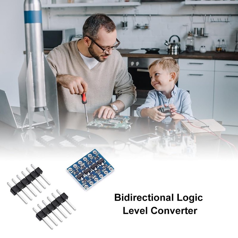 4 Channels Logic Level Converter IIC I2C Module Logic Level