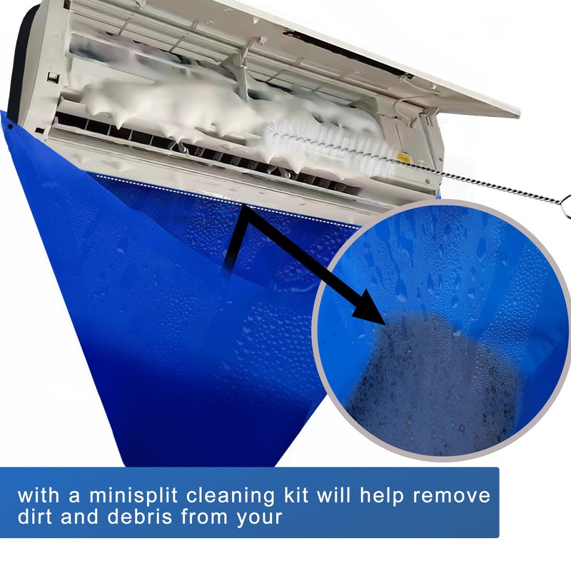 10 Pcs Mini Split Air Conditioner Cleaning Kit, Waterproof Air
