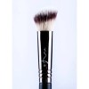 Brocha Angular De Precisión MF Cosmetics 1224 Negro Maquillaje Profesional
