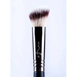 Brocha Angular De Precisión MF Cosmetics 1224 Negro Maquillaje Profesional