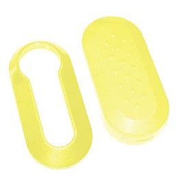 SALPIE 3 Button Plastic Case Compatible with Fiat Punto Stilo Panda - 500 500L Lancia Delta Key Fob Accessories Replacement Parts Key Shell Remote Car