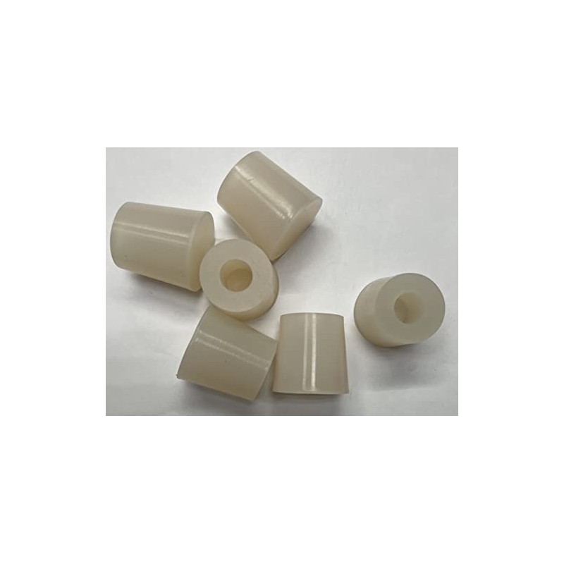 #6 中空ストッパー プラグ 1-1/16" 1-1/8" 1-3/16" 27-30mm 穴用 (6 個入り)
