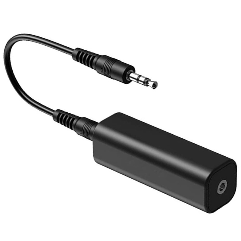 Lyaciomn 1 Piece Speaker Line 3.5mm Aux Audio Noise Filter