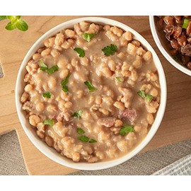 Burgers' Smokehouse Southern Style Ham & Beans (White Beans with Ham - Three 1 lb. bags.)