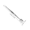 IWOWHERO Stainless Steel Blackhead Scraper Tool Dual-end Pimple Extractor for