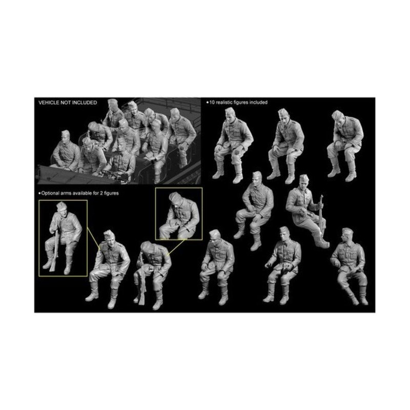 1/35 German Half-Track Riders