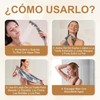 LEKOU 2PCS 9 x 40IN Toallas De Baño Exfoliantes