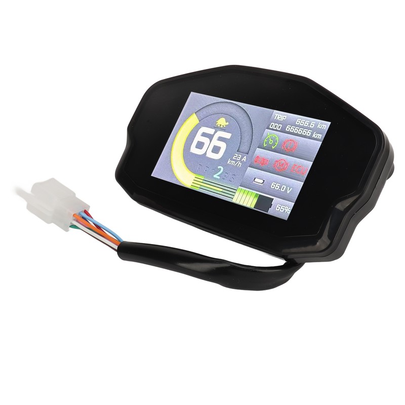 TFT Speedometer Clear Display Easy Installation LCD Display Instrument for