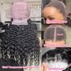 26 Inch Deep Wave Lace Front Wigs Human Hair Pre