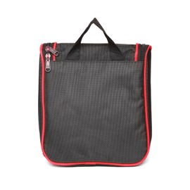 Swiss Military HANDYFIT Black Unixes Toiletry Bag | Travel Makeup Bag Organizer Water Resistant Multiple Compartments, Black_3ltr, Toiletry bag with cosmetic bag