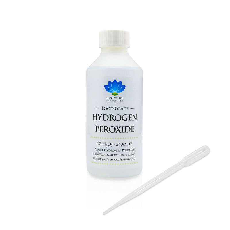 Food Grade Hydrogen Peroxide - Purest Grade 6% - 250ml