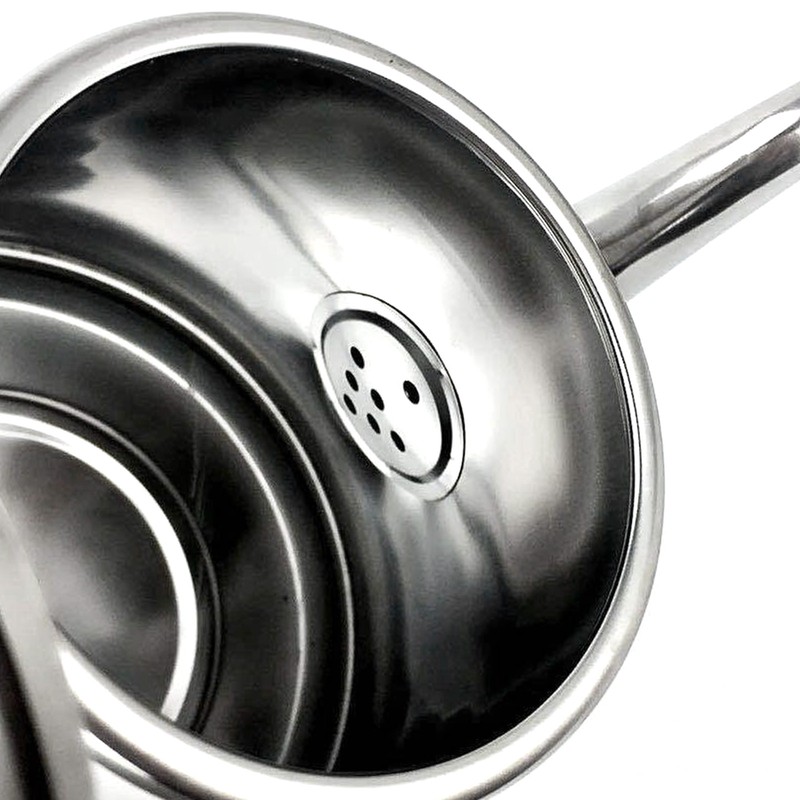 Teapot with Filter 201 Stainless Steel Thickened Gooseneck Pour Over