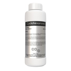 Cyclohexanone - High Purity (≥99%) | Industrial-Grade Solvent (100mL (3.3 Fl Oz))