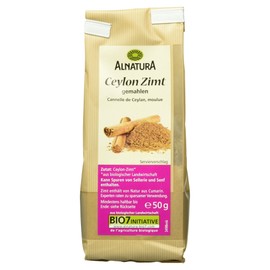 Alnatura Organic Ceylond Ground Cinnamon, 50 g