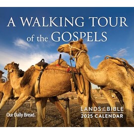 Lands of the Bible 2025 Wall Calendar: A Walking Tour of the Gospels