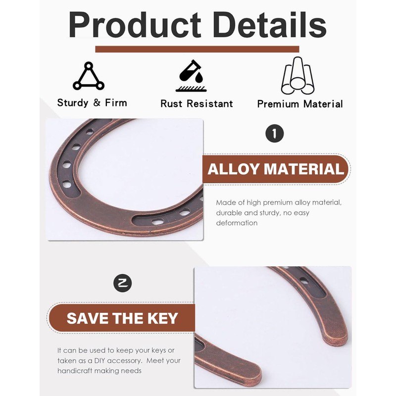 JUKOTA 1 Stück Geschenk Set mit Hufeisen, Geschenkidee zum Einzug,