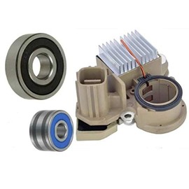 Alternator Rebuild Kit 2006-2008 Compatible with Suzuki Grand Vitara 2.7L Voltage Regulator Brushes Bearings
