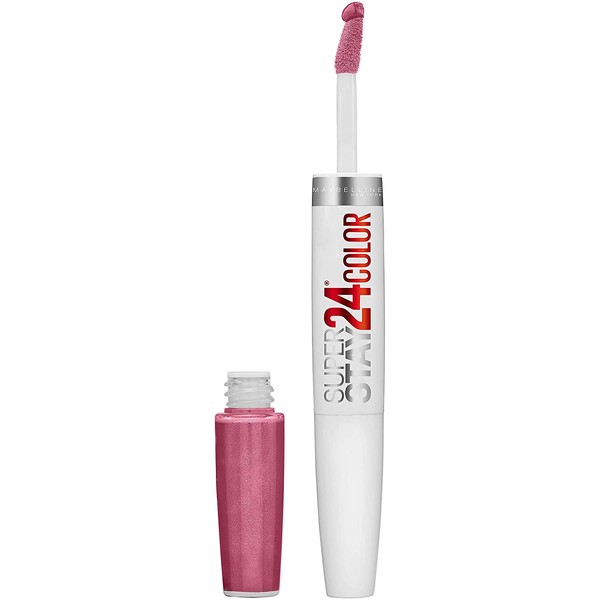 Maybelline SuperStay 24 2-Step Liquid Lipstick Makeup, Very Cranberry, 1 kit