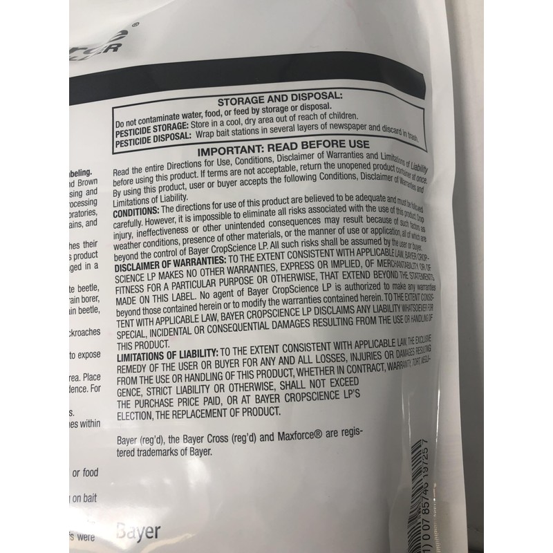 Bayer - 4314726 - Max Force FC - Ant Bait