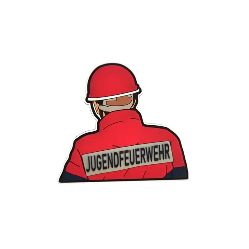 Polizeimemesshop Youth Fire Brigade Rubber Patch - Fire Brigade -