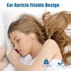 Loluka Sleeping Bean Piece Shape Earbuds Comfortable for Sleep Earbuds